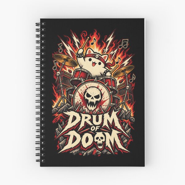 Item preview, Drum of Doom Heavy Metal designed and sold by Gabriela Mihai.
