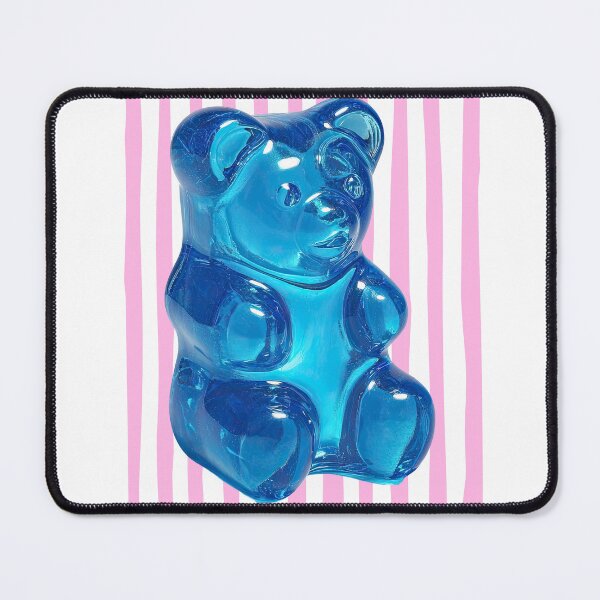 Item preview, Blue Gummy Bear Pink Candy Aesthetic designed and sold by jianina-alondra.