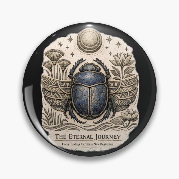 Item preview, The Eternal Journey | Scarab Beetle | Ancient Africa  designed and sold by 'VARI'.