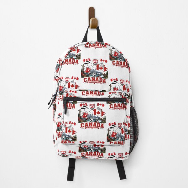 Item preview, Cute Canadian Soccer Dog - Cartoon Beagle Football Fan Art Canada | ⭐⭐⭐⭐⭐ designed and sold by DodgerTheHunter.