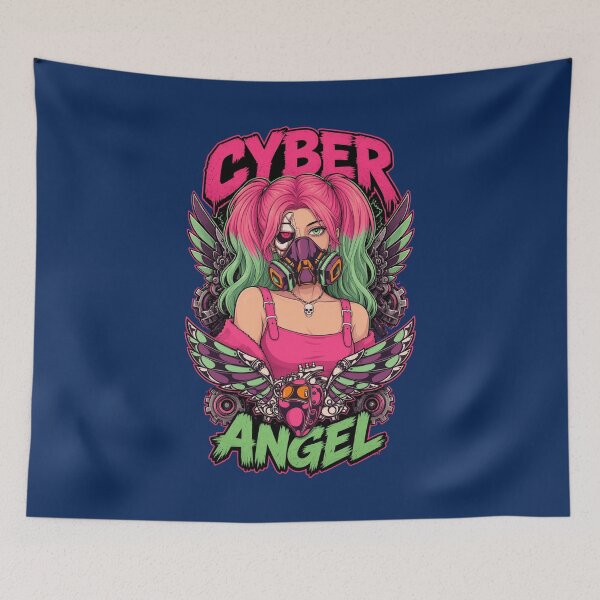 Item preview,  Cyber Angel Girl designed and sold by CharlieRoseUS.