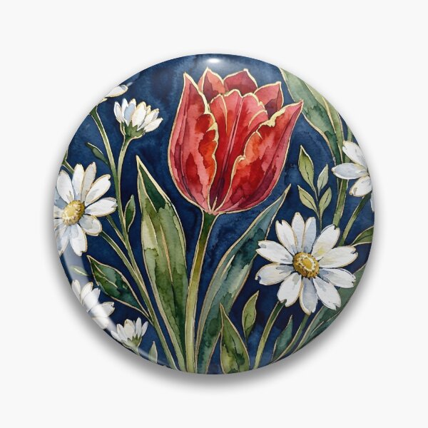 Item preview, Tulip and Camomile  designed and sold by GraphicsClub.