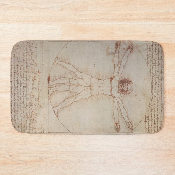 Item preview, The Timeless Vitruvian Man designed and sold by Paper Punch Press.