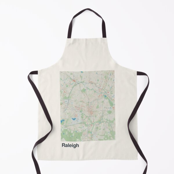 Item preview, Raleigh Minimalistic Map Art designed and sold by MapsNerd.