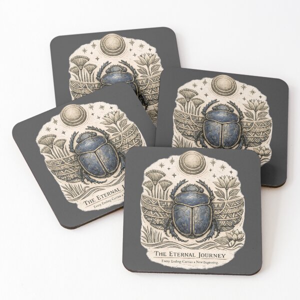 Item preview, The Eternal Journey | Scarab Beetle | Ancient Africa  designed and sold by 'VARI'.