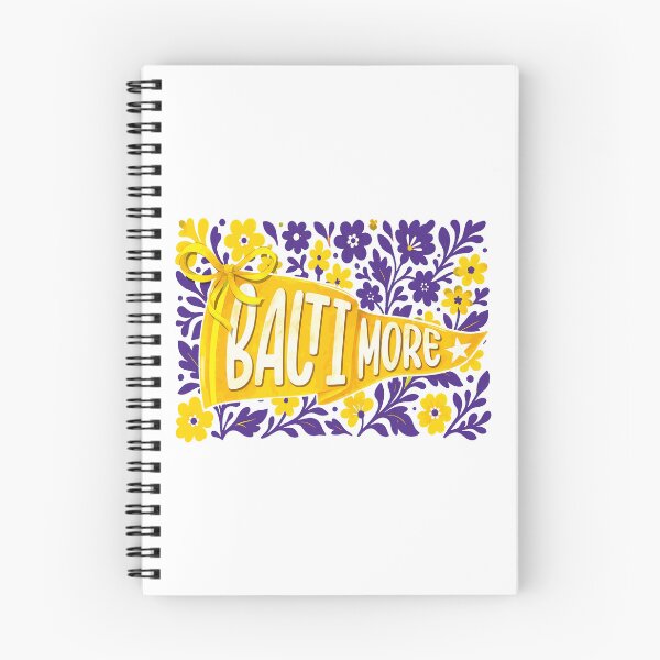 Item preview, Baltimore Floral Pennant Retro City Pride designed and sold by maiellaferencz.