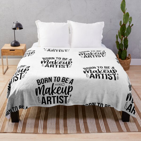 Item preview, Born To Be A Makeup Artist Funny MUA Cosmetology Beauty Salon designed and sold by raedattia.