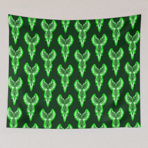 Item preview, Green Phoenix Rising Flame Aura designed and sold by URSM.