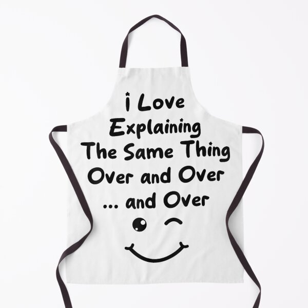 Item preview, I Love Explaining The Same Thing Teacher White Lie Party T-Shirt designed and sold by KTY-NUSS.