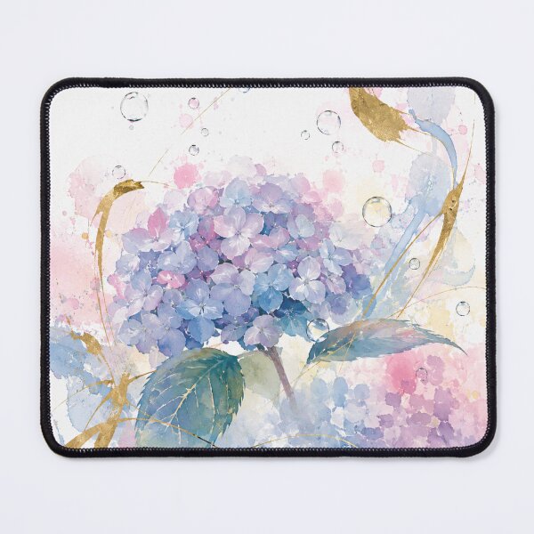 Item preview, Ethereal Hydrangea – Japanese Watercolor Dream designed and sold by アミヤジャ.