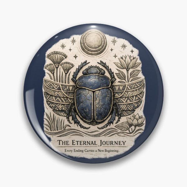 Item preview, The Eternal Journey | Scarab Beetle | Ancient Africa  designed and sold by 'VARI'.