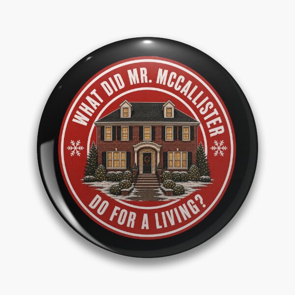 Item preview, Home Alone House fan art joke designed and sold by Olena Du.