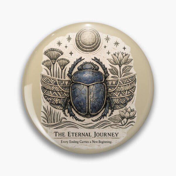 Item preview, The Eternal Journey | Scarab Beetle | Ancient Africa  designed and sold by 'VARI'.