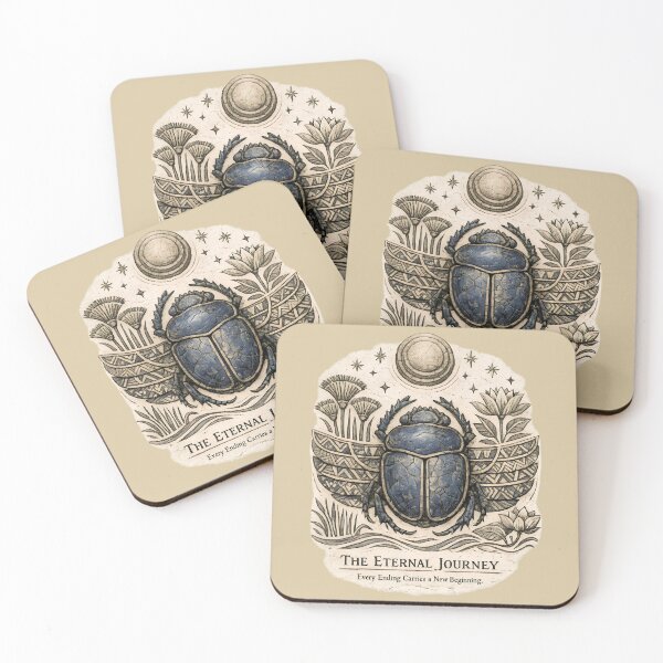 Item preview, The Eternal Journey | Scarab Beetle | Ancient Africa  designed and sold by 'VARI'.