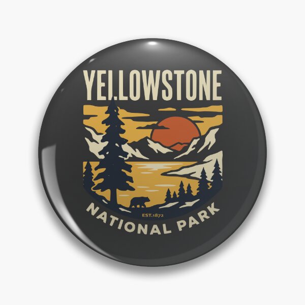 Item preview, Vintage Yellowstone National Park designed and sold by Travelpeak.