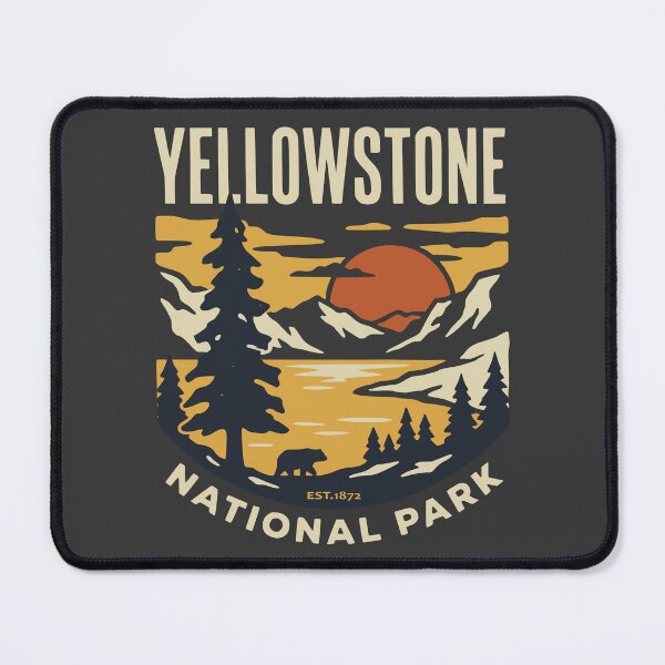Item preview, Vintage Yellowstone National Park designed and sold by Travelpeak.