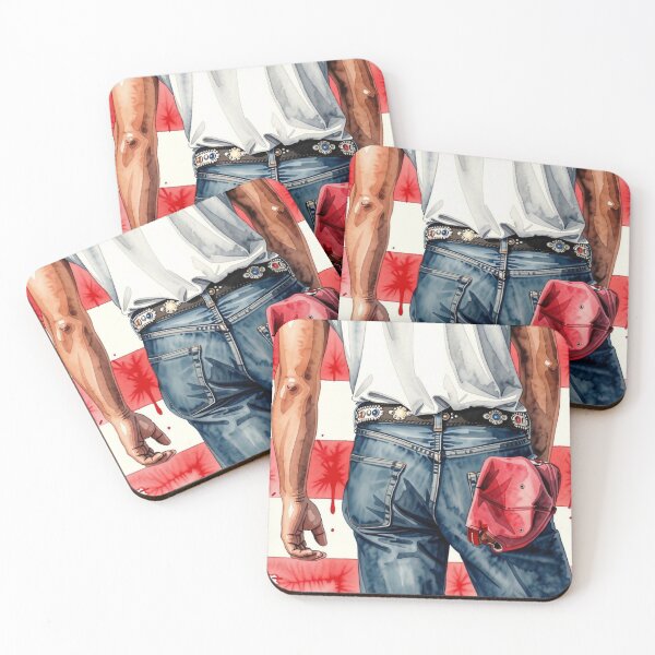 Item preview, Bruce Springsteen — Born in the USA designed and sold by KapowStickers.
