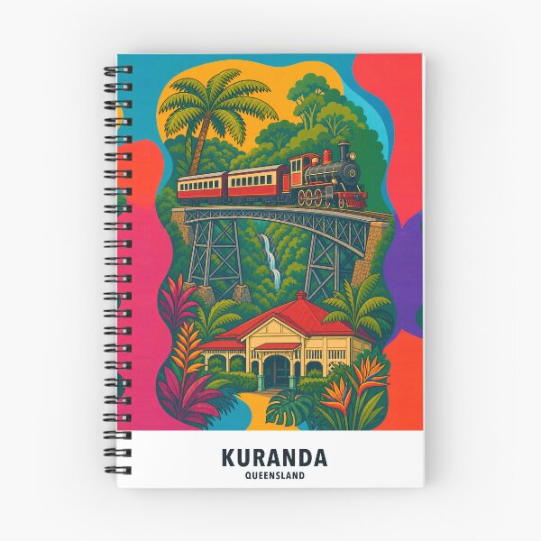 Item preview, Kuranda Rainforest Railway and Heritage Station designed and sold by Print My Town.