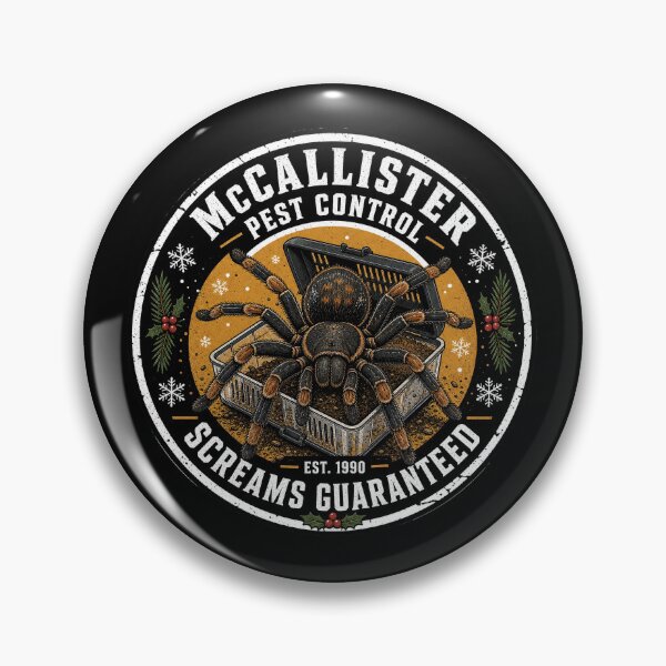 Item preview, Home Alone spider - pest control fan art designed and sold by Olena Du.