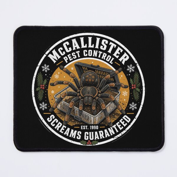Item preview, Home Alone spider - pest control fan art designed and sold by Olena Du.