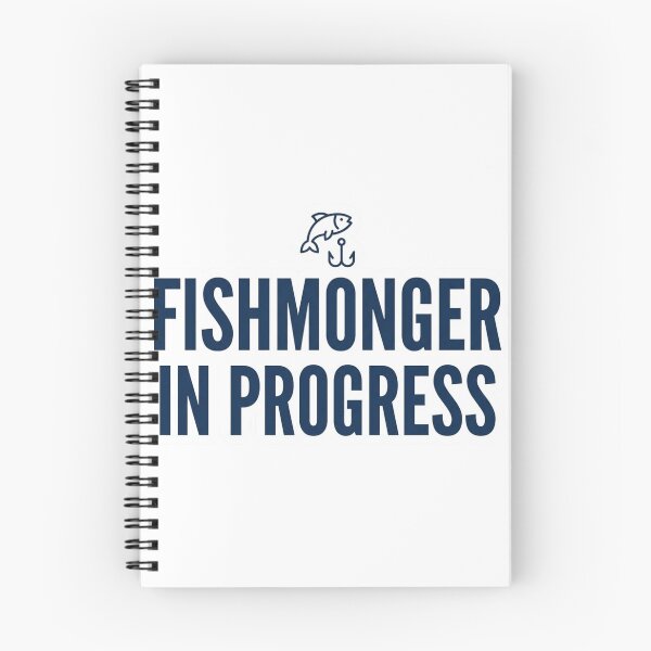 Item preview, Fishmonger In Progress Funny Seafood Market Fish Butcher Apprentice designed and sold by raedattia.