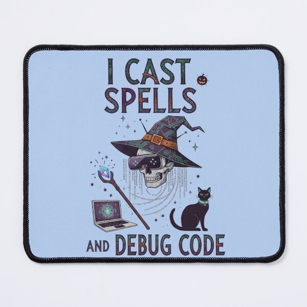 Item preview, Programmer Skeleton VR Witch Laptop Graphic designed and sold by Exquisite Design Studio „Paculówka”.