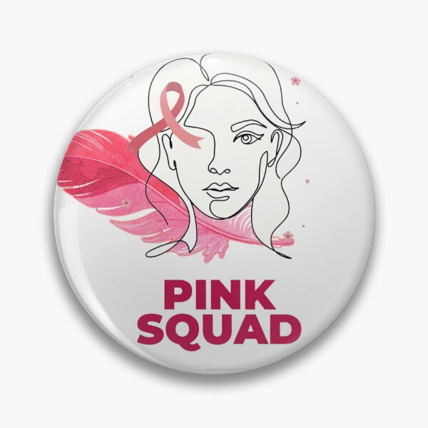 Item preview, pink ribbon  pink squad  fight cancer designed and sold by  Mudikeys.