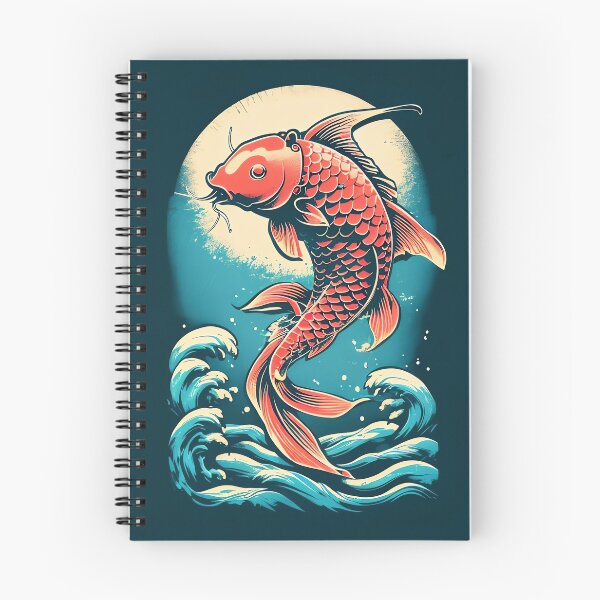 Item preview, Surging Cyber Koi designed and sold by ONYX Pixee.