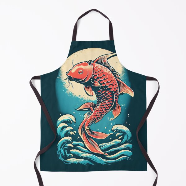 Item preview, Surging Cyber Koi designed and sold by ONYX Pixee.
