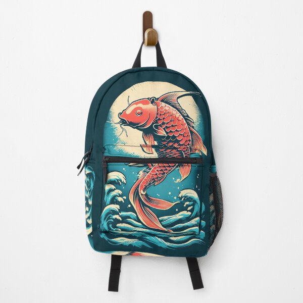 Item preview, Surging Cyber Koi designed and sold by ONYX Pixee.