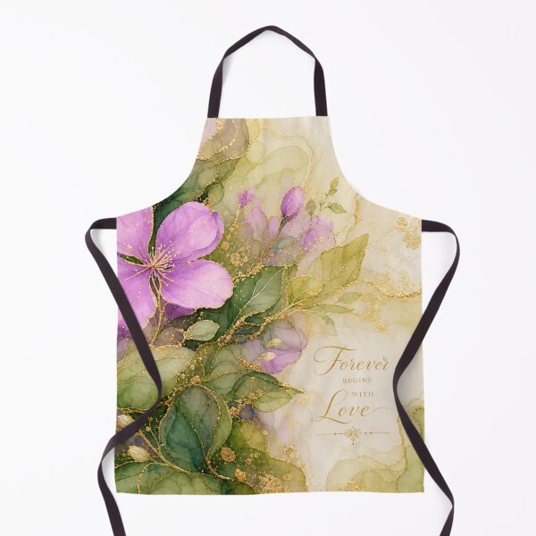 Item preview, Forever Begins With Love Ethereal Purple Floral designed and sold by AneissPiaf.