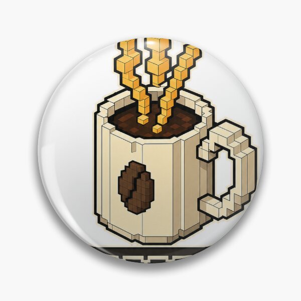 Item preview, Energy Bar 1 Percent Remaining Voxel Coffee Mug Gamer T-Shirt designed and sold by KIDEnia.