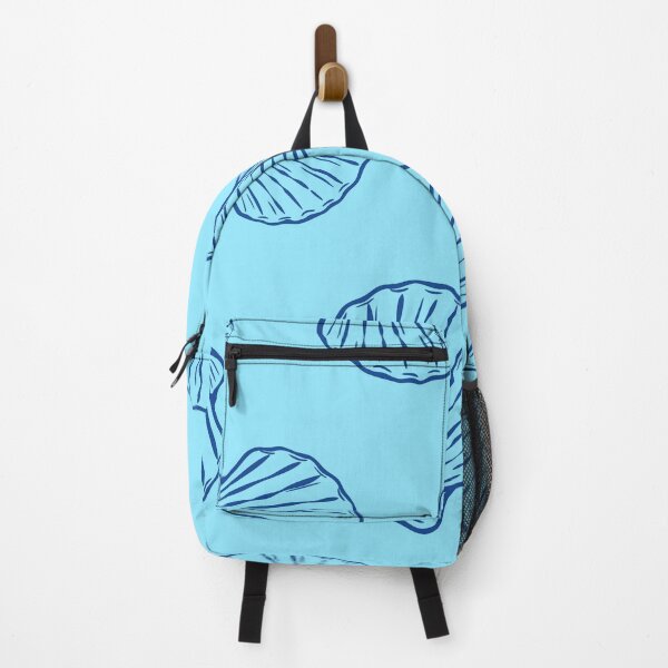Item preview, Blue Seashell Coastal Pattern designed and sold by jianina-alondra.