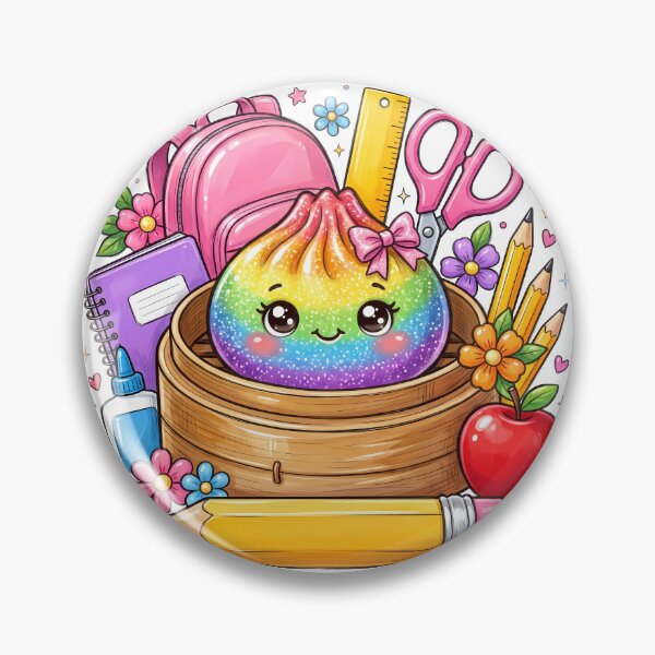 Item preview, Cute Rainbow Dumpling Back to School Kawaii Teacher designed and sold by Merchrise.