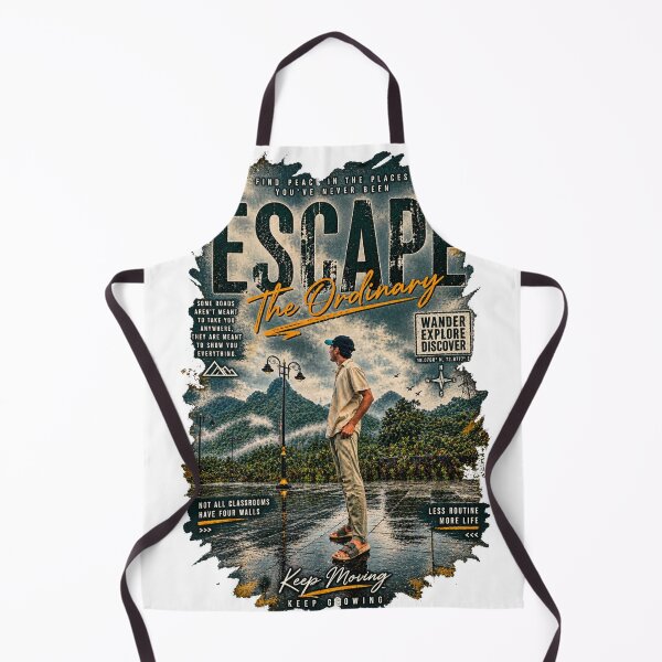 Item preview, Escape the Ordinary Travel Adventure T-Shirt | Wander Explore Discover | Nature Traveler Graphic Tee designed and sold by RobertArt08.