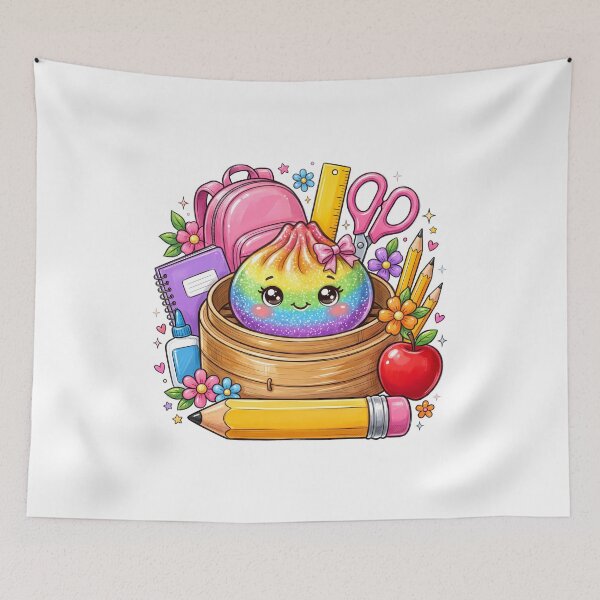 Item preview, Cute Rainbow Dumpling Back to School Kawaii Teacher designed and sold by Merchrise.