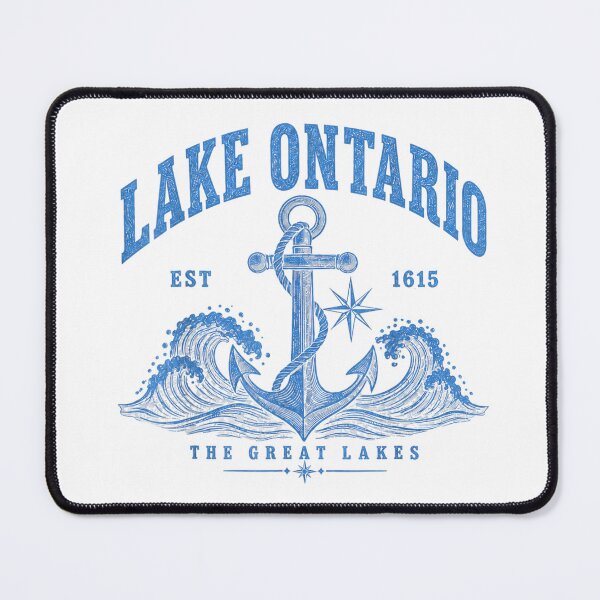 Item preview, Lake Ontario Vintage Nautical Anchor Great Lakes Design designed and sold by Abigaildixon92.