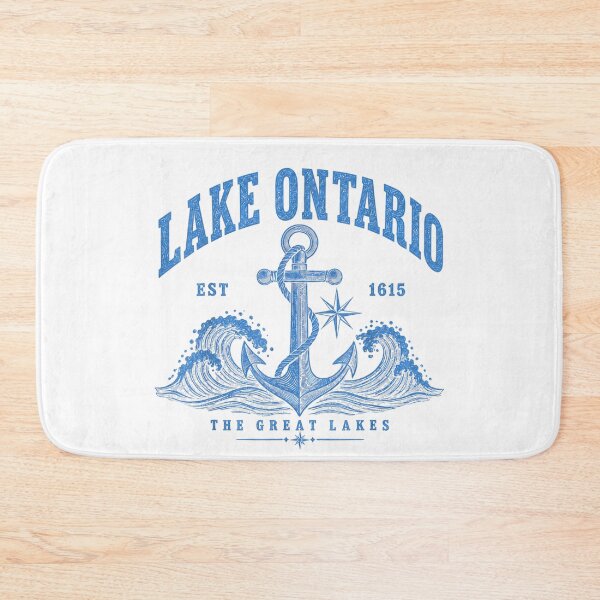 Item preview, Lake Ontario Vintage Nautical Anchor Great Lakes Design designed and sold by Abigaildixon92.