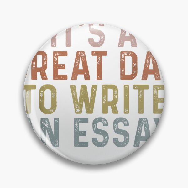 Item preview, Its A Good Day To Write An Essay English Teacher Vintage T-Shirt for Men Women designed and sold by Cafe18.
