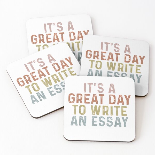 Item preview, Its A Good Day To Write An Essay English Teacher Vintage T-Shirt for Men Women designed and sold by Cafe18.