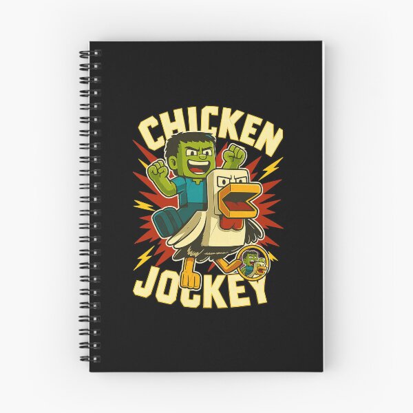 Item preview, Funny Chicken Jockey Retro Gaming designed and sold by KulakJamiel.