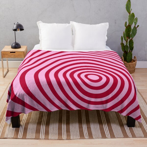 Item preview, Pink Retro Optical Illusion Pattern designed and sold by jianina-alondra.