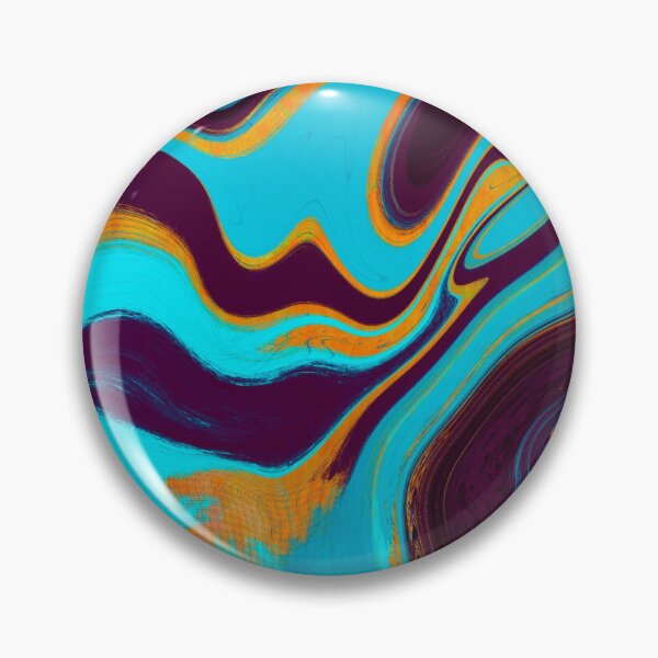 Item preview, Eleganza (Blue & Orange) (PRINTS ONLY) designed and sold by BarbieMakArts.