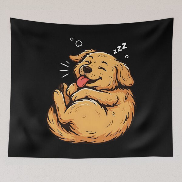 Item preview, Sleeping Cute Dog designed and sold by Simo200.