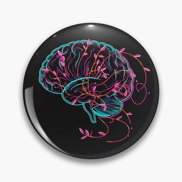 Item preview, neural vines growing in digital mind cutout designed and sold by RetroWaveArtCo.