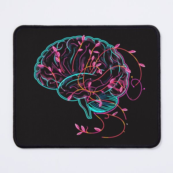 Item preview, neural vines growing in digital mind cutout designed and sold by RetroWaveArtCo.
