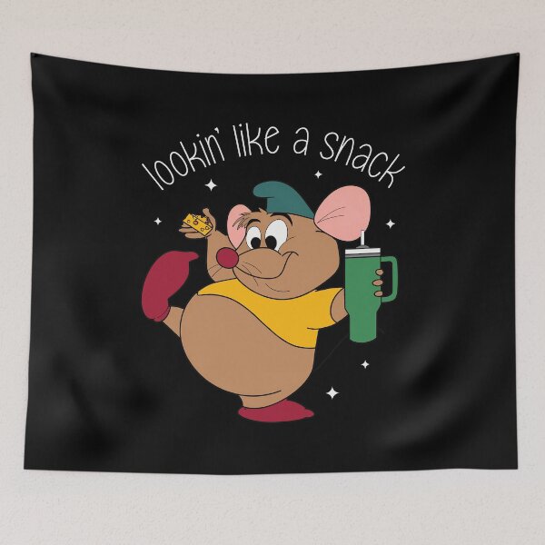 Item preview, Cute Mouse Snack Time Graphic Tee designed and sold by ObannionSier.