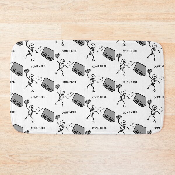 Item preview, Come Here Skeleton Halloween Brick Fight designed and sold by MonkiFlipp.