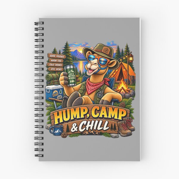 Item preview, Camping Camel – Funny Gift for Camel Lovers designed and sold by Camel & Quirk.