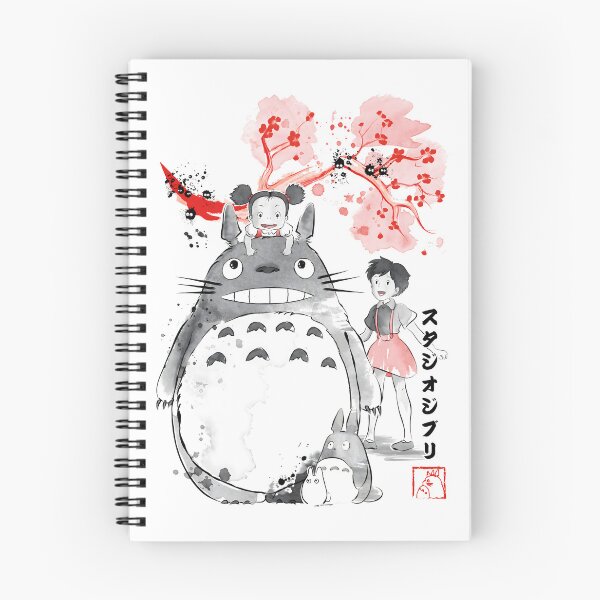 Item preview, My Neighbor Totoro Vintage Japanese Anime Cherry Blossom Fan Art designed and sold by neelydirt-r.